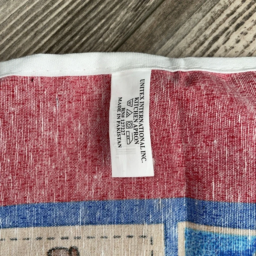Vintage Apron Unitex Houston Honey‎ Bear